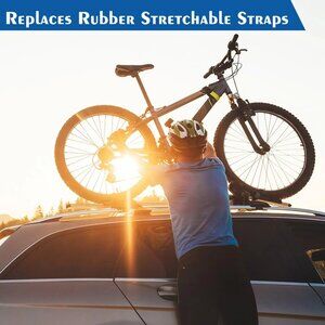 Replacement Straps for Bike Rack Compatible with Thule 534, 4 Pack